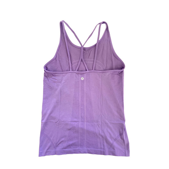 LULULEMON Swiftly Tech Strappy Tank Top Rare Style Enchanted Iris‎ Size 8 - Picture 6 of 8